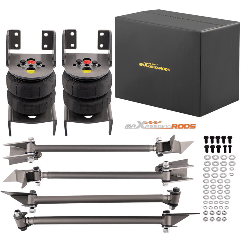 Image of Universal Hintern Trianguliert 4 Link Kit 2500lbs Luftbalg for Pickup Trucks
