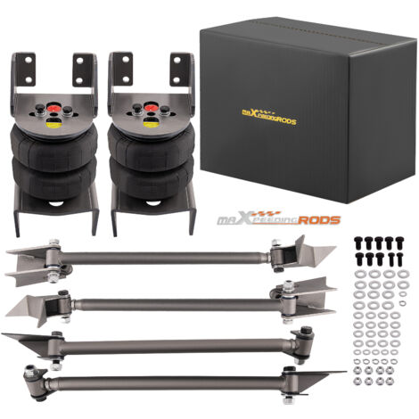 Universal Hintern Trianguliert 4 Link Kit 2500lbs Luftbalg for Pickup Trucks
