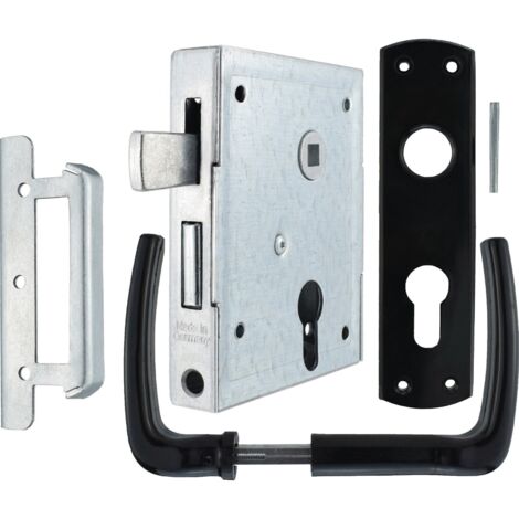 Universal-Kastenschloss DIN L/R PZ hebende F 60mm BEVER