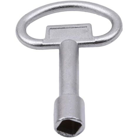 Universal key for key lock panel, square socket, triangle, cabinet, electrical train, electrical box (L, square)