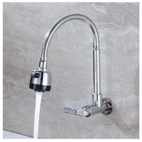 Universal Kitchen Sink Faucet, Single Kitchen Sink Faucet, High Quality Brass Kitchen Faucet, Wall Mounted Tap MUMU