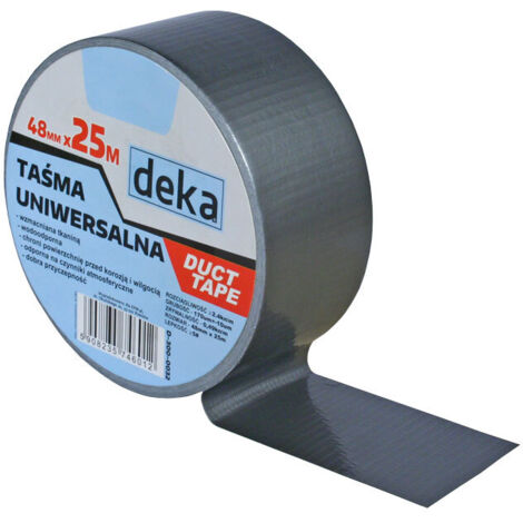 UNIVERSAL-KLEBEBAND SILBER 48MM25M - D-300-0032