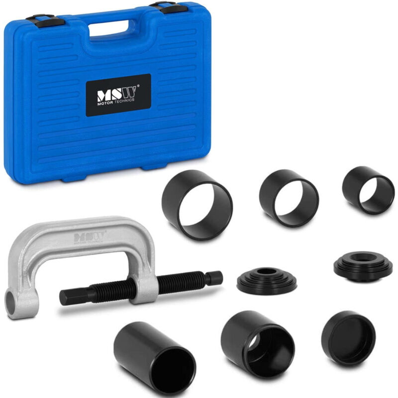 MSW - Universal Kugelgelenkabzieher Traggelenkabzieher Stahl 9-teilig inkl. Koffer