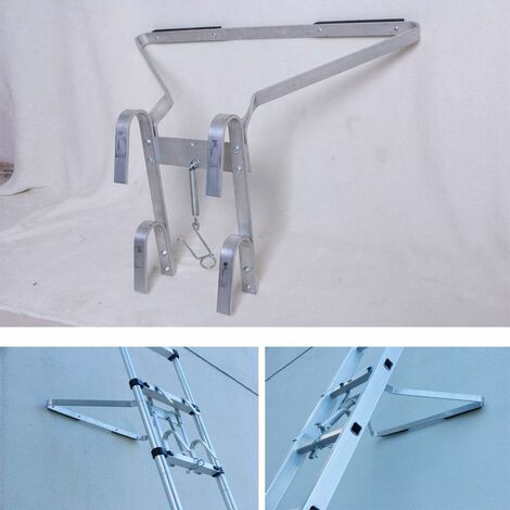 Universal Ladder Stand Off I-Shaped Down Pipe Downpipe - Ladder Accessory, Easy to Incease Ladder Safety