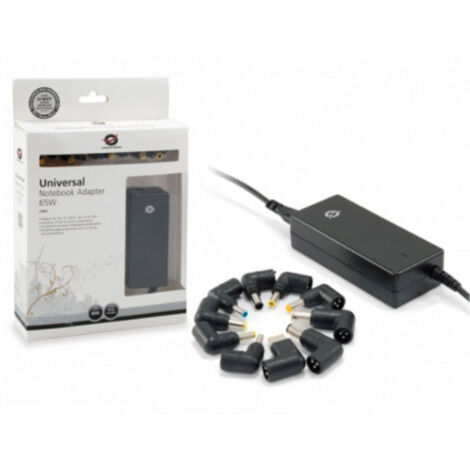 Universal-Laptop-Ladegerät conceptronic 65w automatisch 18v bis 20v 10tips