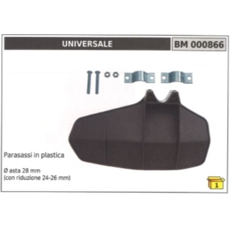 UNIVERSAL lime en plastique pour arbre de débroussailleuse Ø 28mm réduction 24-26mm