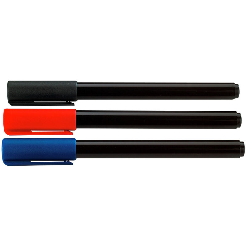 

Universal-Marker, 3er Set, Rot/Schwarz/Blau