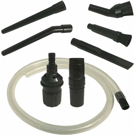 Universal - Micro Kit de Nettoyage/Brosse Aspirateur Ensemble de Mini Buses de 8 pièces avec Adaptateur pour Connexion de 32 à 35 mm