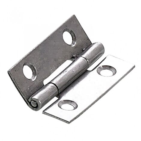 Universal-Möbelscharnier aus Edelstahl, L.30 x B.19 mm HETTICH