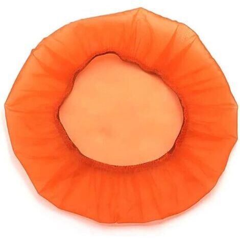 Universal Motorcycle Air Filter Protection Cover Dust Cover Sand Proof Net Engine Cleaning Protection Orange