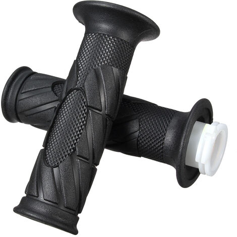 Universal Pair 22mm 7/8 '' Handlebar Cover Grips Shifters Rubber Black Motorcycle
