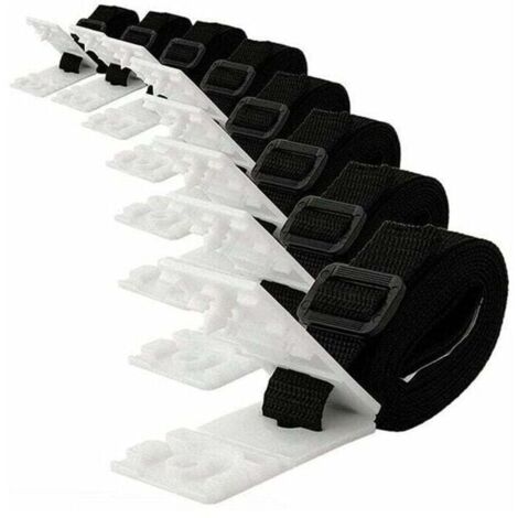 Universal Pool Cover Roller Befestigungsgurt Kit Schwimmgürtel für Outdoor-Ausrüstung
