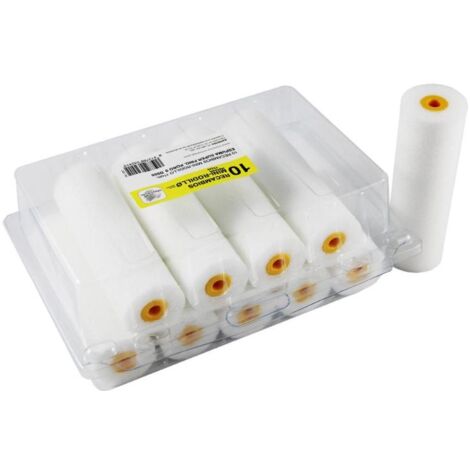 UNIVERSAL recambio espuma p.o. fino d-555-11cm bolsa 10 , Blister de 10 recambios de espuma mini rodillo 11 cm 15 mm de diámetro Espuma super fina Poro 0 DS55.