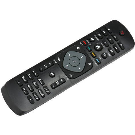 Universal Replacement Wireless Smart TV Remote Control Controller for PHILIPS LCD Smart Digital HDTV Black