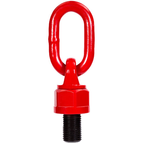 Universal-Ringgelenk M12, Kugelgelenk aus legiertem Stahl, 360°-Drehung, Tragfähigkeit 0,5 t – 1 t