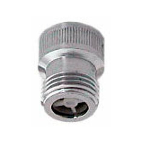 Universal Rückflussverhinderer 1/2" messing verchromt