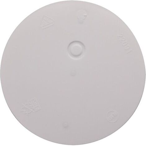 Universal Schraubdeckel 25 Stück, Ø 84 mm - für Doppel- und Zentralschraubbefestigung