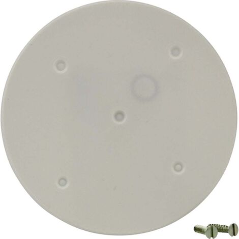 Universal-Schraubdeckel weiß 5x Schalterdosen & Abzweigdosen