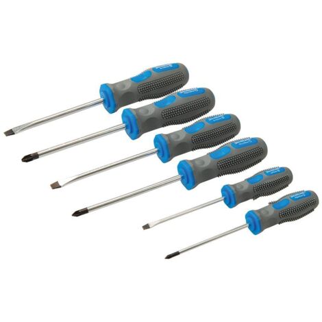 Universal Schraubendreher Set 6-tlg. Schlitz + PZ