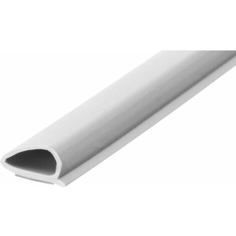 Universal self-adhesive weatherstripping for interior doors and windows, 10 x 5mm, protection against cold and drafts, caulking, renovation, sealing, and cost savings. Profile, 6 meters, white.