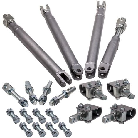 Universal Sidecar Installation U-Clamp Frame Mounts Struts Kit Fits For Honda