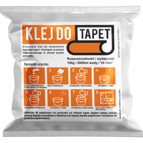 UNIVERSAL-TAPETENKLEBER 100g alle Arten