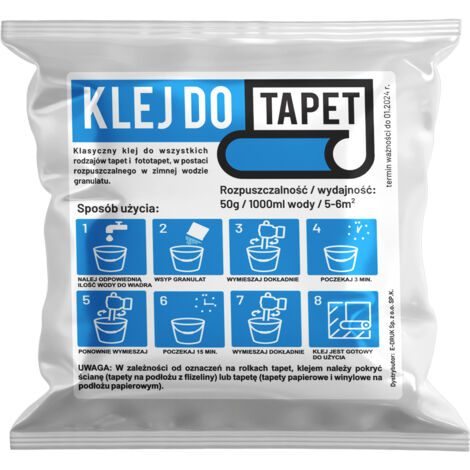 UNIVERSAL-TAPETENKLEBER 50g alle Arten