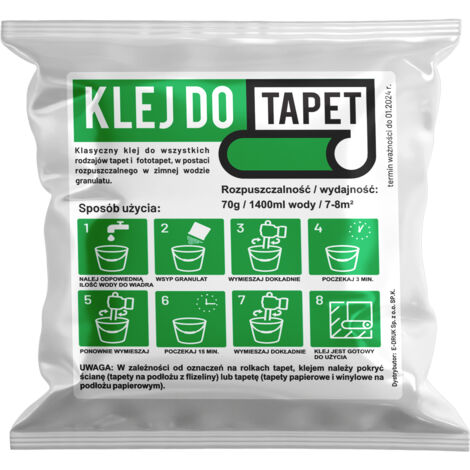 UNIVERSAL-TAPETENKLEBER 70g alle Arten