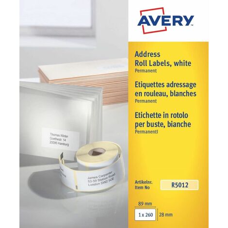 Universal Thermo-Etiketten Rolle 99,1x38,1mm 220 Stück
