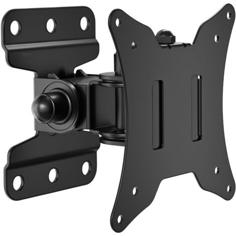Universal Tilting Swiveling TV Wall Mount 13-30" VESA 75x75/100x100 25kg Load 360° Rotation Steel