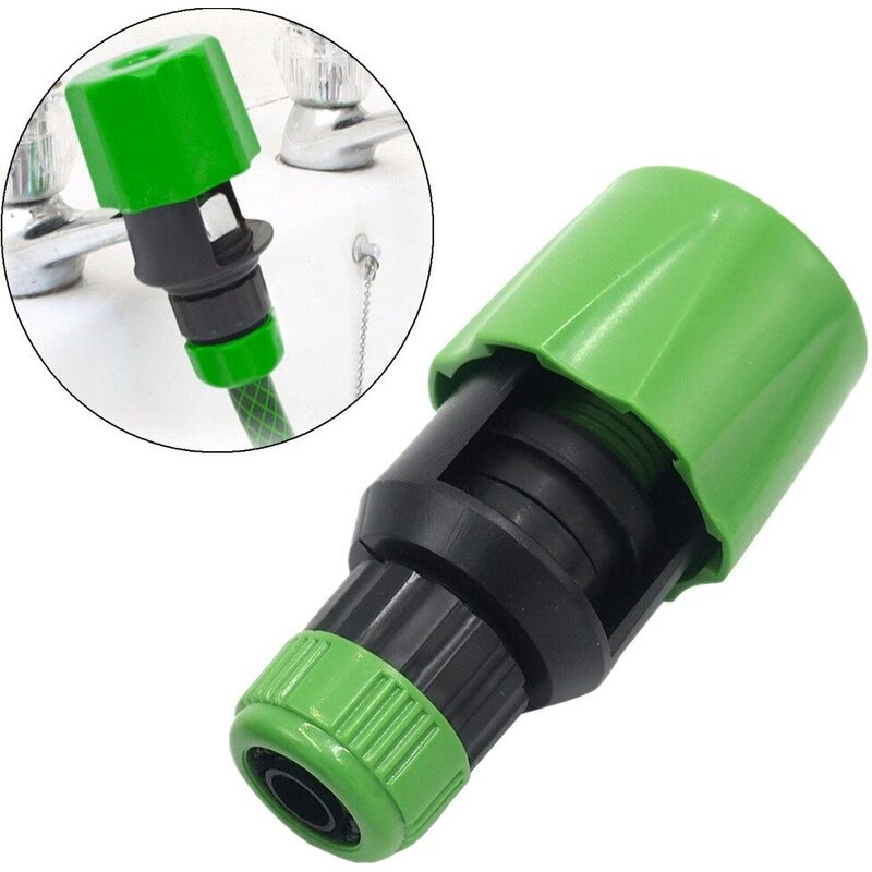 Universal Water Tap To Garden Hose Pipe Connector Mixer Kitchen Tap Adapter Water Saving Nozzle Faucet