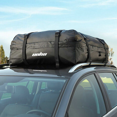 Universal Waterproof Car Roof Top Carrier Cargo Storage Bag Rack Touring Luggage