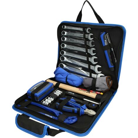 BRILLIANT TOOLS Universal-Werkzeug-Satz in Nylontasche, 58-tlg