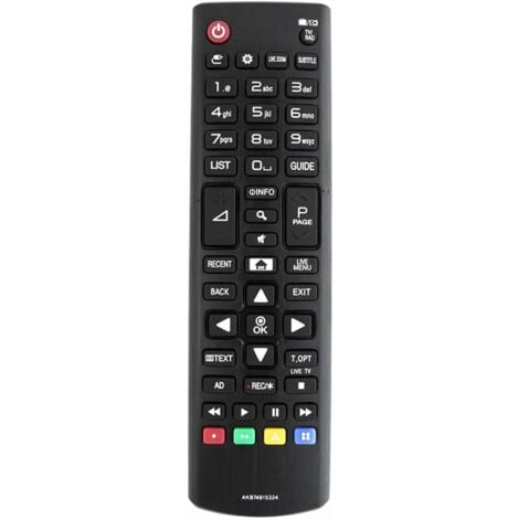 TINOR Universal Wireless Remote Control TV Remote Control for LG HDTV LED Digital Smart TV Black