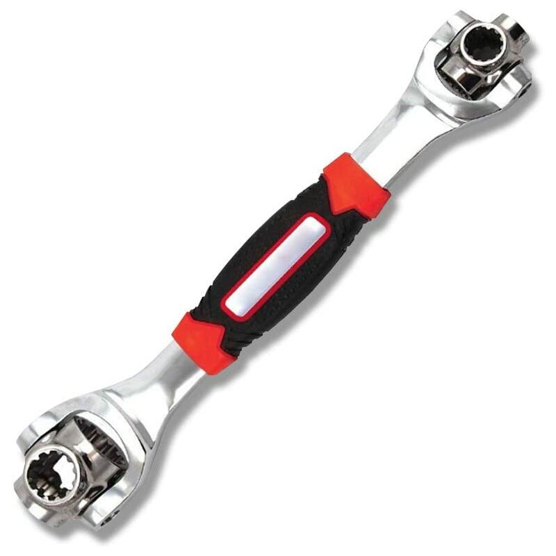 Universal Wrench 48 in 1 Multifunction Socket Wrench with 360 Degree Rotating Head, Home and Auto Repair Wrench Tool