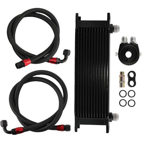 Universale 13 Row AN-10 Radiatore Dell'olio Del Motore Kit + Tubo Flessibile Kit
