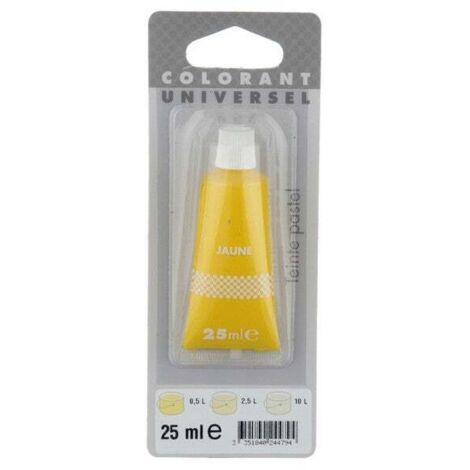 Universalfarbe 25 ml Gelb Centrale Brico