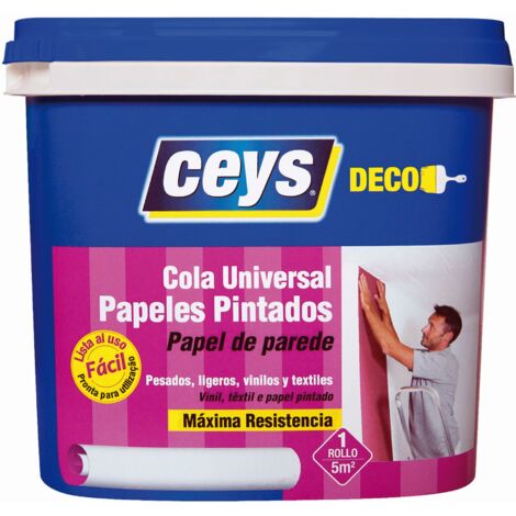 Universalkleber für alle Arten von Tapeten CEYS 1 kg 504603