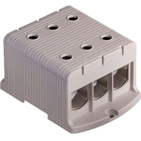 Universalklemme Pollmann UK 95/3 A, 3-fach, grau