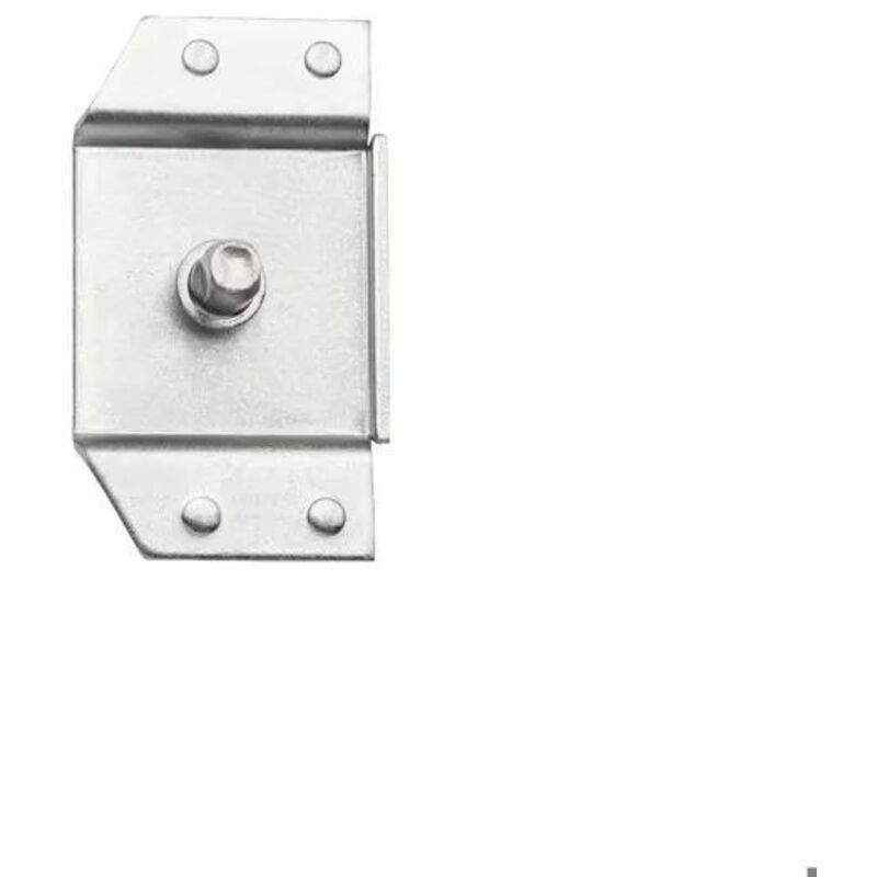Bourg M-089210 Männlicher Deckel aus verzinktem Stahl für eine feste Befestigung
