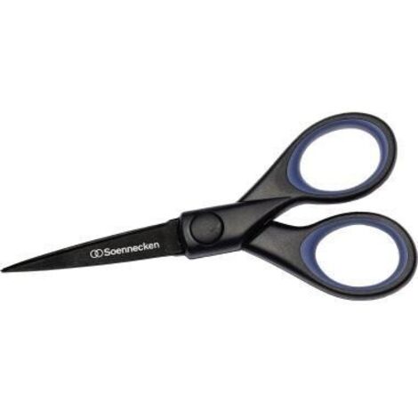 Universalschere Non-Stick 127mm Rechtshnder Stahl schwarz/blau