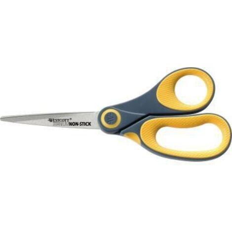 Universalschere Titanium Non Stick 204mm Rechtshänder Stahl grau/gelb