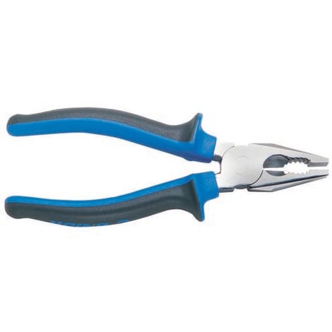 Universalzange 180 mm - Chrom-Vanadium-Stahl mit isolierten Supergrip-Griffen - Idrhaus