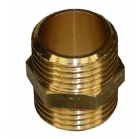 Universeel - 6280-1/2 "messing nippel - 62801200 - 8435084002206