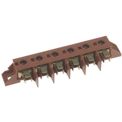 Universeel - barrette de connexion 6 bornes - - 5053197002772