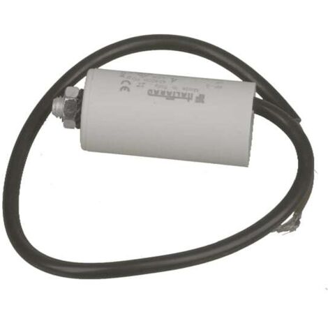 Universeel - condensateur electrol.avec fil 4 µf 450 v - -