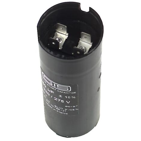 Miflex Condensateur De Démarrage Condensateur Moteur 8 µF 450 V 35 X 65 Mm Connecteur M8 8uF