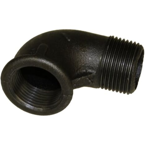 Universeel - coude mv 92 - 1" noir - 9210n000