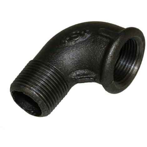 Universeel - coude mv 92 - 3/4" noir - 9234n000