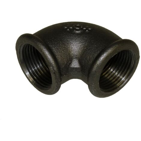 Universeel - coude vv 90 - 1" noir - 9010n000 - 5021879811820